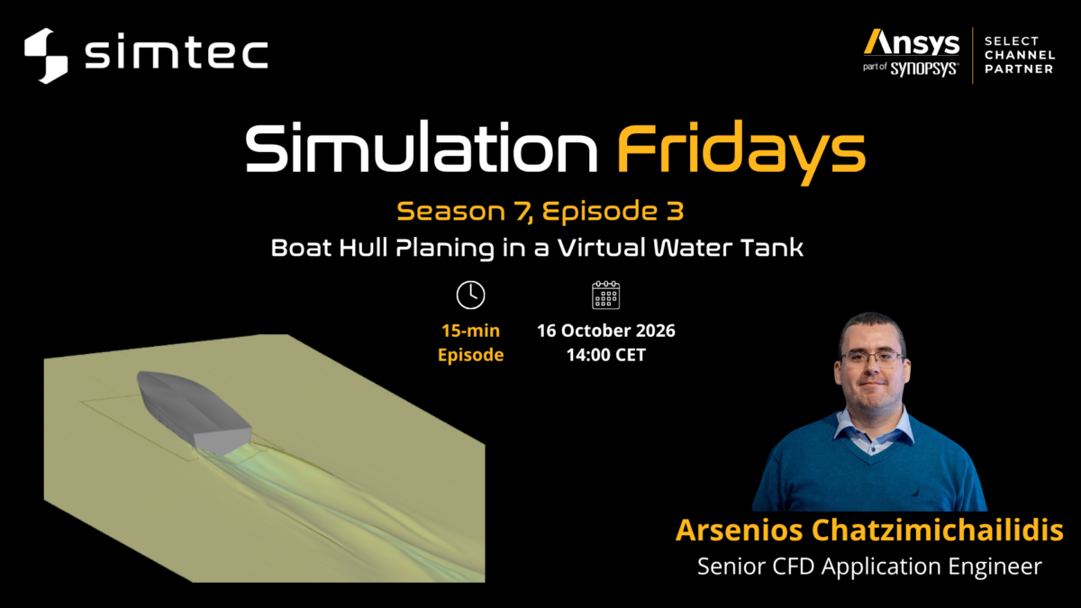 Simulation Fridays S07E03: Boat Hull Planing in a Virtual Water Tank 